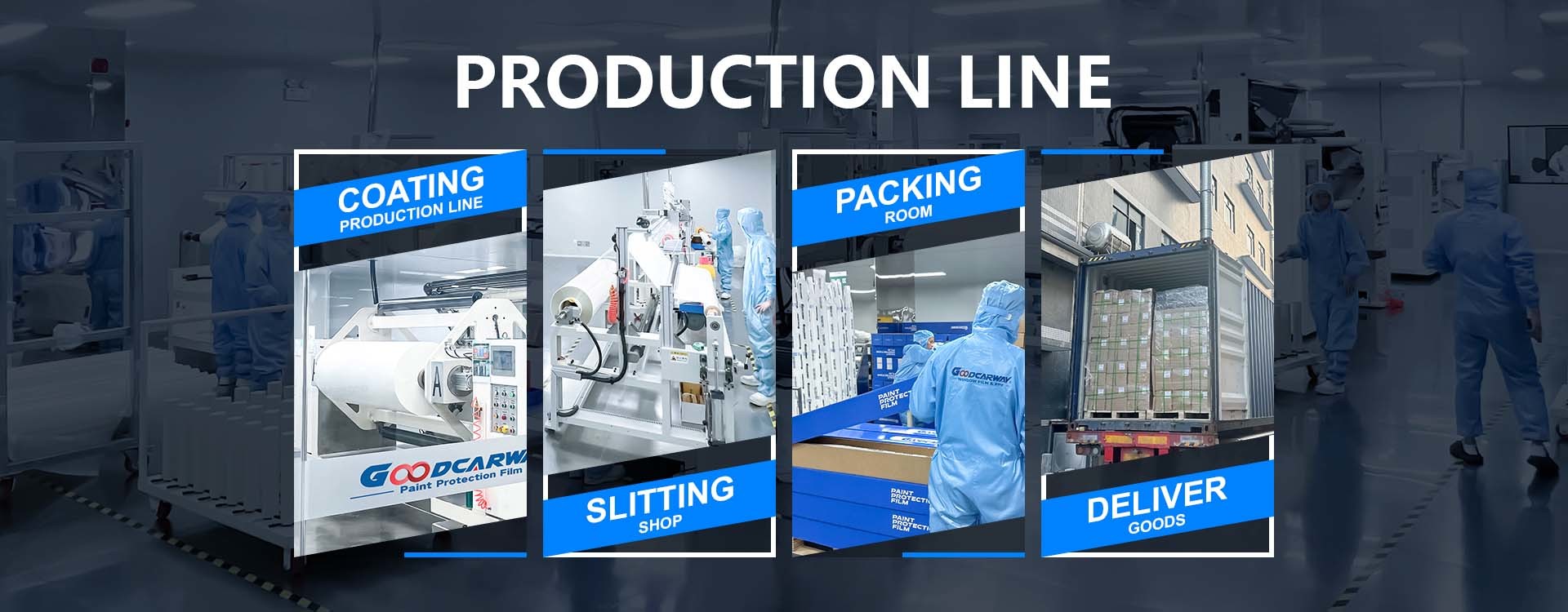 Kalite araba boya koruma filmi Fabrika